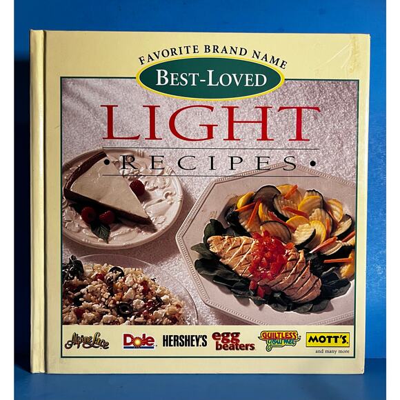 Favorite Brand Name Best-Loved Light Recipes Cookbook (1996, Hardcover) - Picture 1 of 8